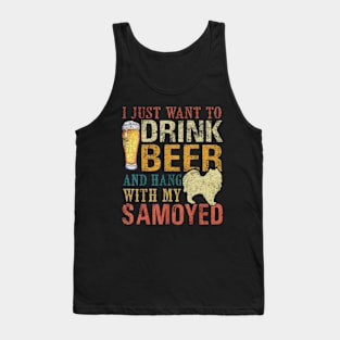 Beer drink samoyed Tank Top